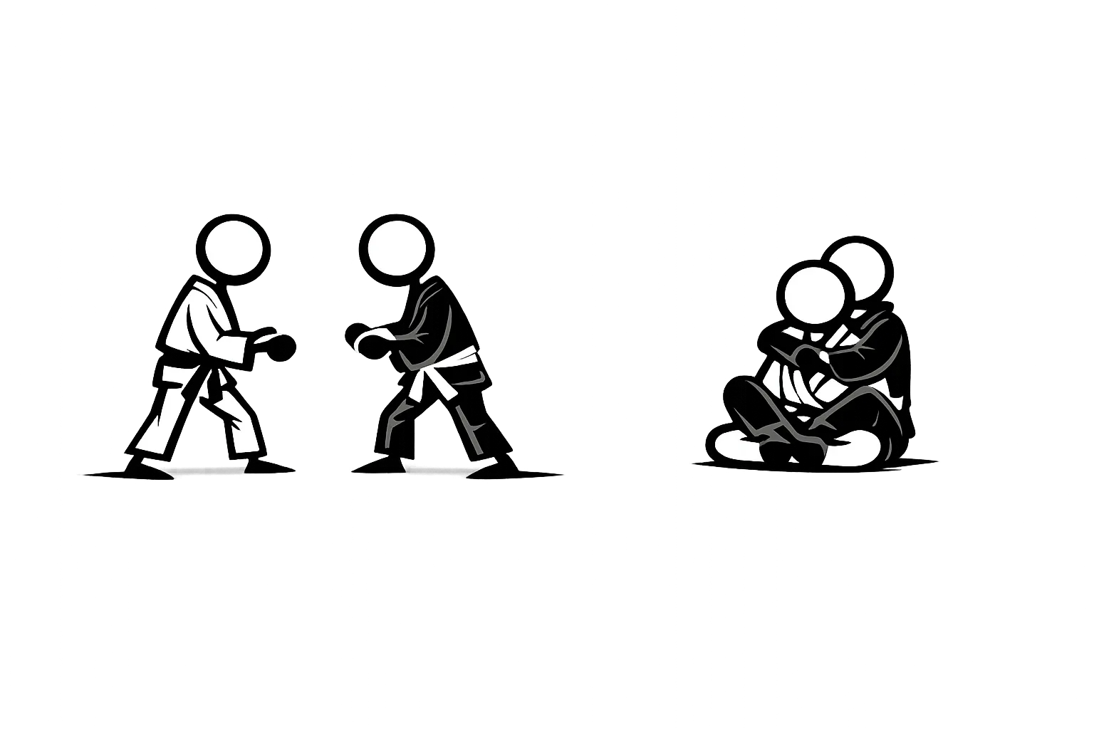 Front-facing symmetric vs back-facing asymmetric