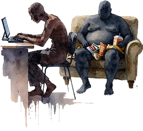 Body — under-stimulated